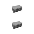 thumbnail image 1 of Maytalsory 3pack/lot Durable Under Bed Storage Drawers Non-woven Fabric Storage Solution For Bedding Keeping Gray 2Set, 1 of 6