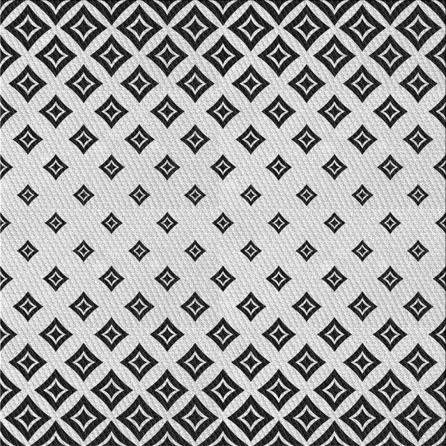 Ahgly Company Machine Washable Indoor Square Transitional Platinum Gray Area Rugs, 8' Square