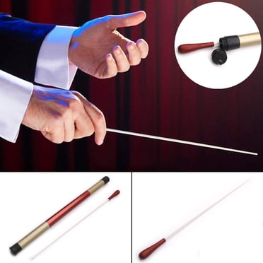 Wooden Baton Band Conductor Stick Rhythm Music Director Orchestra Concert Conducting Rosewood Handle With Tube