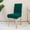Green#3, variant on Stretch Dining Chair Slipcovers Full Cover Elastic Seat Protector with Leaf Pattern Washable Fabric for Home Wedding Banquet