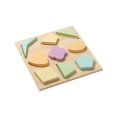 thumbnail image 3 of lionlar Geometric Shape Puzzle Wooden Shape Sorter Learning Materials for Preschool Kids E, 3 of 9