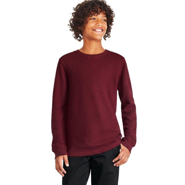 George Boys' Rib Long-Sleeve T-Shirt