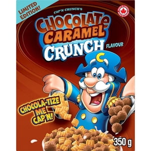 Cap'n Crunch Chocolate Caramel Cereal Cruncy Flakes