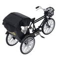 thumbnail image 2 of Modèle de Rickshaw, Design Rétro Modèle de Rickshaw à 3 Roues Aspect Lustré pour Bar Noir,Vert, 2 of 8