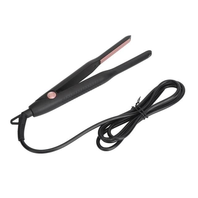 Small Flat Irons for Short Hair, Ceramic Pencil Flat Iron with Adjustable Temperature, Fast Heat Up Mini Flat Iron Hair Straightener for Pixie Cut, Bangs, Beard & Edges Styling