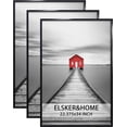 thumbnail image 1 of ELSKER&HOME 22.375 x 34 Poster Frame 3 Pack, Black Picture Frame for Horizontal or Vertical Wall Mounting, 1 of 6