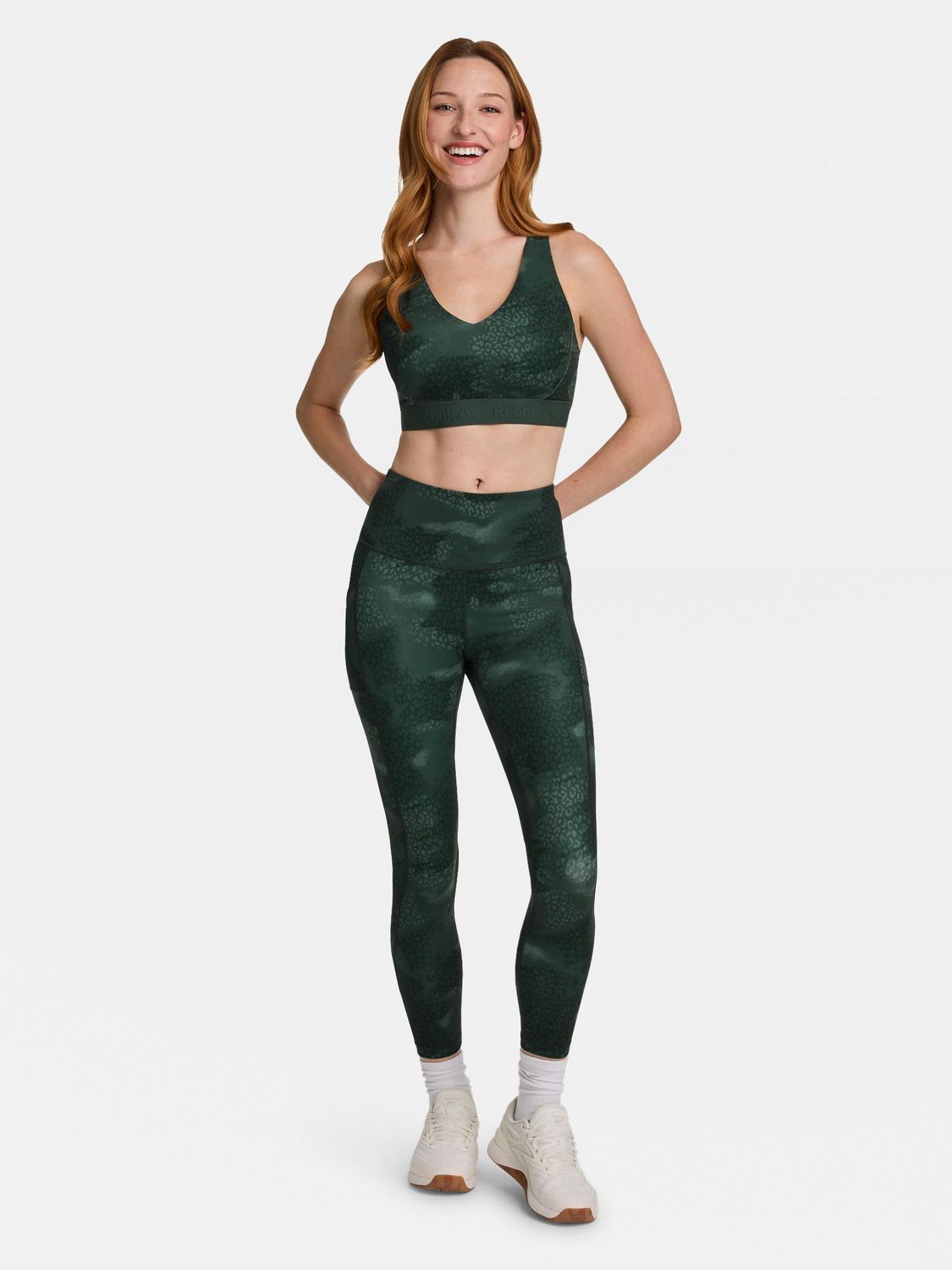 Reebok Soutien-gorge imprimé Inspire pour femmes