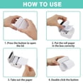 thumbnail image 3 of EGNMCR Printers for Home Use Student Pocket Printers Small Portable Wireless Bluetooth Connection Thermal Photo Label Mini Printers Photo printer, 3 of 8