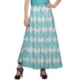 thumbnail image 1 of Moomaya Jupe Longue Imprimée pour Femmes Jupe Portefeuille Longue Filles Tenue Décontractée Vêtements, 1 of 6