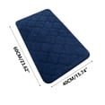 thumbnail image 3 of Boovnll Bathroom Rugs, Absorbent Thicken Non-Slip Backing Entrance Mat Bathroom Slip Floor Mat Machine Washable Sponge Absorbent Soft Pad, Bath Mat, Bath Mats for Bathroom, 3 of 3