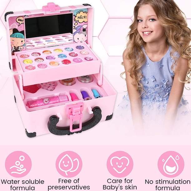 Achetez en gros Kit De Maquillage Pour Enfants, Beauté, Mode Princesse, Non Toxique, Filles, Boîte De Maquillage, Pinceau, Miroir, Vernis à Ongles, Jeu De Rôle Chine et Maquillage Jouet à 7.8 USD
