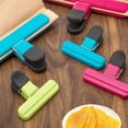 thumbnail image 3 of Vaidha Chip Bag Clips Heavy Duty Food Clips Assorted Colors For Coffee And Food, 3 of 4