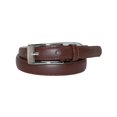 thumbnail image 1 of CTM®  Skinny Leather Dress Belt (Women's), 1 of 3