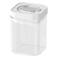 thumbnail image 1 of Bigersell Push Top Food Storage Containers, Airtight Kitchen Cereal Containers Storage for Pantry Organization Stackable One Button Opening Dry Food Containers Flour and Sugar Containers B One Size, 1 of 4