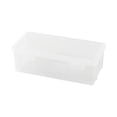 thumbnail image 2 of LSLJS Extra Large Capacity Plastic Pencil Box Stackable Translucent Clear Pencil Box Office Supplies Storage Organizer Box for Gel Pens Erasers Tape Pens Pencils Mark Pencil Case, 2 of 7