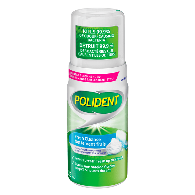 Polident Fresh Cleanse Foaming Daily Denture Cleanser