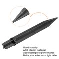 thumbnail image 4 of Unique Bargains 8.2 Inch Landscape Stakes Garden Solar Torch Light Replacement Plastic Ground Spikes 6 Pack, 4 of 5