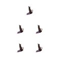 thumbnail image 1 of Youkk Iron Made Candle Holders With Exquisite Craft For Halloween Decoration Chilling Candlestick J 5Set, 1 of 6