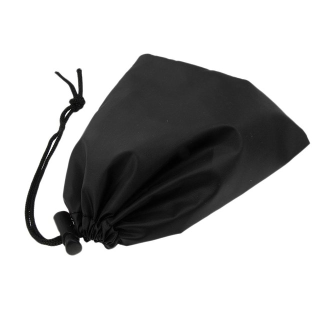 jinwen Waterproof Camping Storage Bag Drawstring Sack Pouch Travel Organizer Black