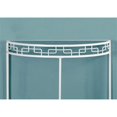 thumbnail image 3 of Table d'appoint Monarch Specialties en métal argent, 3 of 4