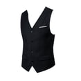 thumbnail image 2 of Gilet de Costume Formel Automne Hiver pour Hommes, 2 of 4