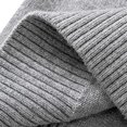 thumbnail image 4 of Dealovy Toddler Baby Sweaters Solid Color Pullover Basic Top Kids Fall High Neck Long Sleeve Cotton Blouses, 4 of 6