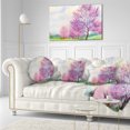 thumbnail image 1 of Paysage Printanier Violet - Impression sur Toile d'Art Floral, 1 of 3
