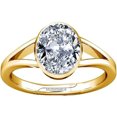 thumbnail image 1 of Divya Shakti 6.25-6.50 Carat Diamant Américain Rond / Zircon Pierre Précieuse Panchdhatu Réglable pour Hommes et Femmes, 1 of 5
