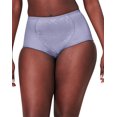 thumbnail image 1 of Bali Womens Tummy Panel Firm Control Brief, 2XL, Urban Lilac JacquardSandshell, 1 of 1