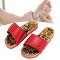thumbnail image 1 of Acupressure Foot Massage Slippers Pain Relief Tool Arthritis Stress Red, 1 of 8