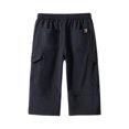 thumbnail image 4 of Men's Solid Color Cargo Pants - 3/4 Length Casual Trousers for Summer Outdoor, 4 of 4