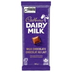 CADBURY DAIRY MILK, Milk Chocolate Bar, Milk Chocolate, CADBURY Chocolate Bar, 180 g