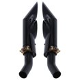 thumbnail image 3 of Exhaust Tail Tube, Durable  Dual Outlet Easy Installation Exhaust Mid Pipe  For Motorbike, 3 of 8