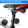 thumbnail image 3 of Wsdcam Smart Bike Tail Light Alarm Bicycle Brake Light Rechargeable Anti Theft Bike Alarm Bicycle Accessories, 3 of 7