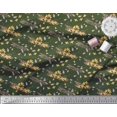 thumbnail image 2 of Soimoi Georgette Viscose Fabric Food,Animals & Text Print Fabric by The Yard 42 Inch Wide, 2 of 5