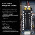 thumbnail image 2 of Emporia Moniteur d'Énergie Domestique Intelligent Gen 3 avec 16 Capteurs de Niveau de Circuit 50A - Automatisation et Contrôle de l'Énergie Domestique - Moniteur/mètre d'Électricité en Temps Réel - Mesure Solaire/réseau, 2 of 5