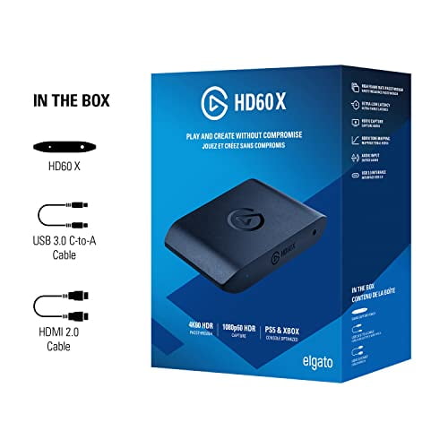 Elgato Game Capture HD60 X External Capture Card - Black - Walmart.ca
