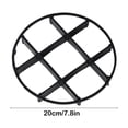 thumbnail image 3 of Scorch Tray Flower Pots Bottom Raised Base Cushion Feet Shelf Bracket Bracket Ventilation Breathable Flower Pots Pads, 3 of 5