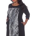 thumbnail image 3 of White Mark Women's Constance Midi Dress, 3 of 5