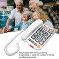thumbnail image 4 of EASTIN Big Button Phone For Seniors  Multifunction One Touch Dialling  Free Corded Landline Telephone With  Speaker For Hearing Impaired, 4 of 8