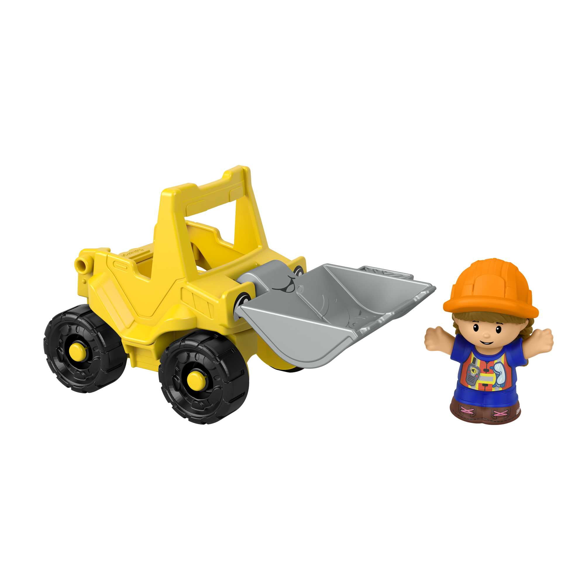 Fisher-Price Little People Bulldozer et figurine, 2 éléments