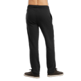 thumbnail image 2 of Men‘s Open Bottom Terry Sweatpants  Elastic Drawstring Waistband  Charcoal Grey S,black(openbottom),XL, 2 of 4