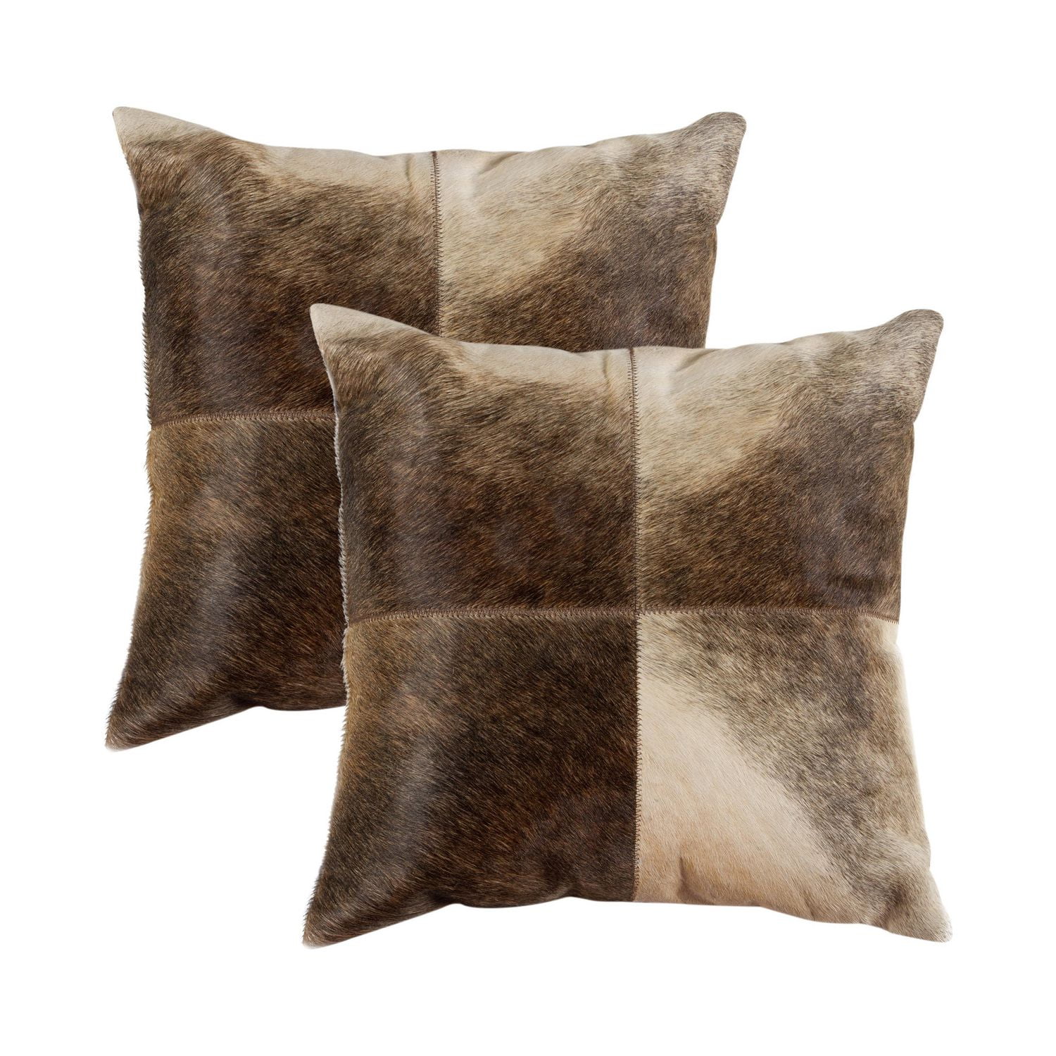 TORINO QUATTRO COWHIDE PILLOW 18"X18" 2-PACK
