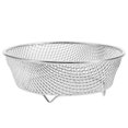 thumbnail image 2 of Miangastore Stainless Steel Air Fryer Racks Baking Rack Dehydrator Rack Meat Skewers Basket Oven Air Fryer Basket Air Fryer Accessories Silver, 2 of 9