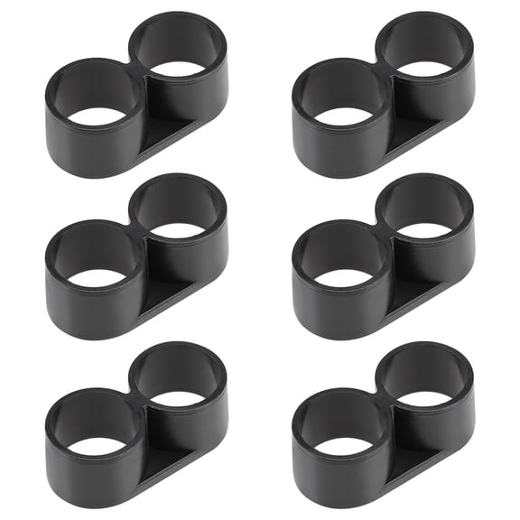 Unique Bargains Bouchon de Bouchon de Tuyau 16PE pour Système d'Irrigation Agricole de Jardin Plastique 10 Pcs