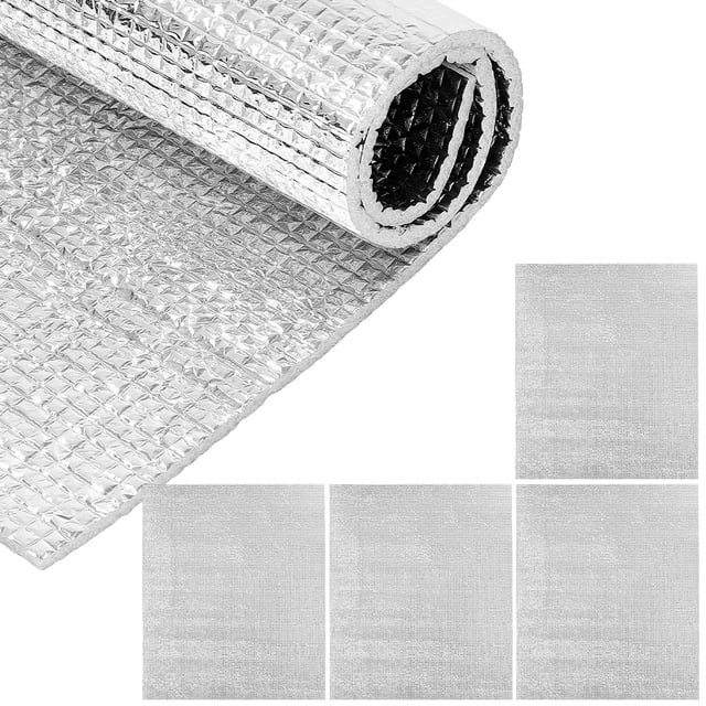 4 Pcs Insulation Sheets Foam Board Insulation Double Sided Insulation Panel Insulation Foam For Window Wall