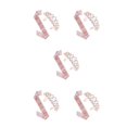 thumbnail image 2 of Wweixi Ceinture Foulard en Cristal avec Strass, Décorations Type 3 5Set, 2 of 6
