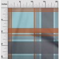 thumbnail image 1 of oneOone Georgette Viscose Fabric Madras Check Print Fabric By Yard 42 Inch Wide, 1 of 1