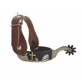 thumbnail image 2 of AJ Tack Praying Cowboy Antique Brown Spur Package Ladies, 2 of 3