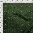 thumbnail image 3 of oneOone Tissu Polyester Spandex Vert Foncé Tissu Floral pour Robe Tissu Imprimé Tissu au Mètre 56 Pouces de Large, 3 of 4